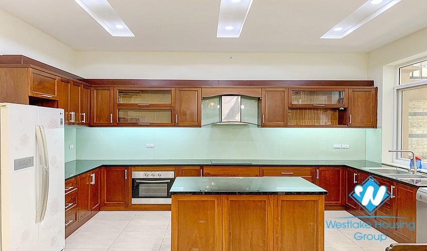 Newly renovated villa for rent in D Ciputra area near UNIS school near walking area and green park
